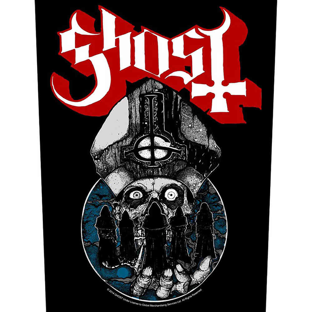 Ghost - Papa Warriors Rückenaufnäher - Mehrfarben